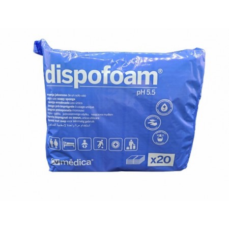 ESPONJA DISPOFOAM. Bolsa de 20 Unidades.