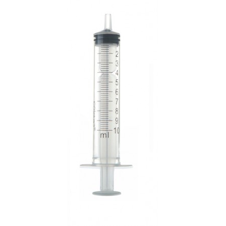 JERINGA ICO 10 ML S/A CONO EXCENTRICO. Caja de 100 Unidades.