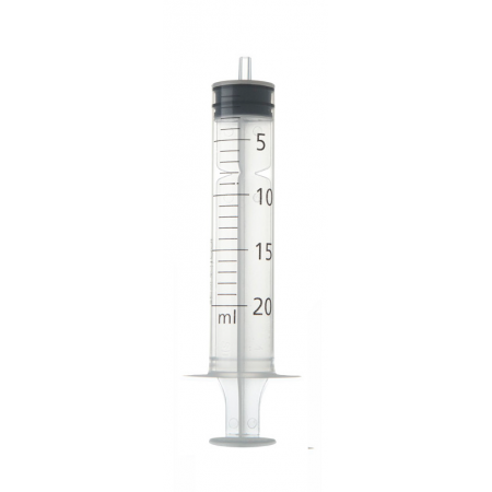 JERINGA ICO 20 ML S/A CONO EXCENTRICO. Caja de 100 Unidades.