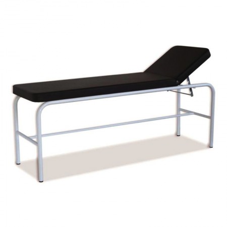 CAMILLA BLANCA FIJA CON CABECERO REGULABLE 180X60X60 