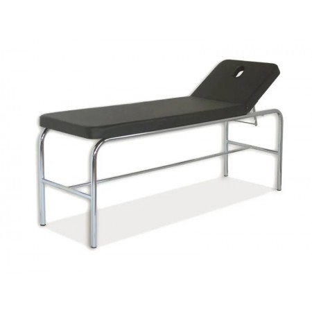 CAMILLA CROMADA FIJA CON HUECO FACIAL 180X60X60  