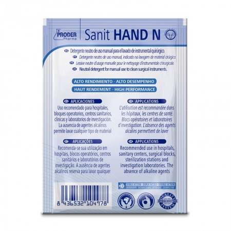 DESINFECTANTE INSTRUMENTAL SOBRE SANIT HAND 50 ML