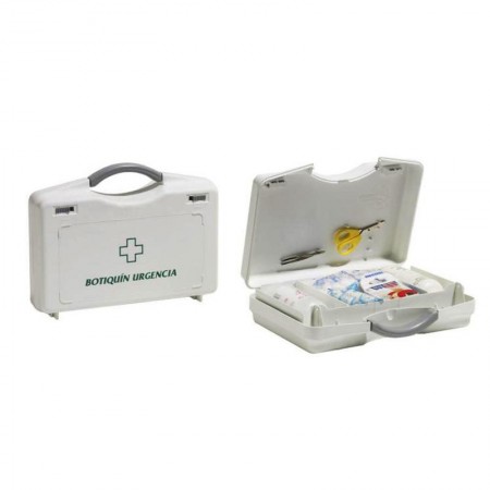 BOTIQUIN MALETIN DE POLIPROPILENO M-2 BLANCO 30 X 7.5 X 21