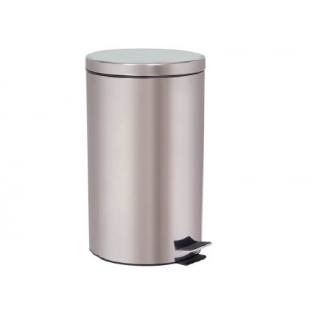 CUBO ACERO INOX CON PEDAL 30 LT