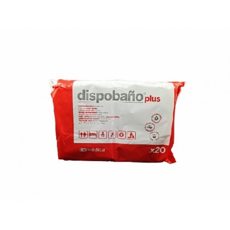 ESPONJA DISPOBAÑO PLUS. Bolsa de 20 Unidades.