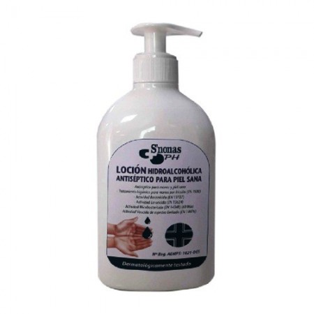 DESINFECTANTE MANOS SNONAS 500 ML LOCION