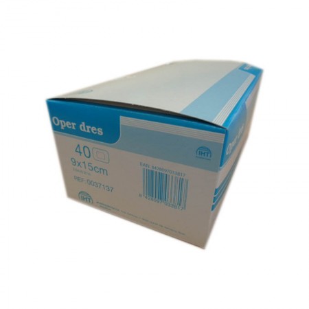 APOSITO OPER DRES 9 X 15 CM. Caja de 40 unidades.