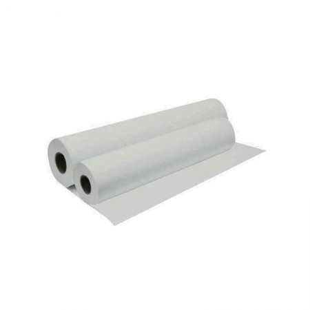 PAPEL CAMILLA POLIPROPILENO 80 MT X 58 CM. Caja de 6 Rollos.