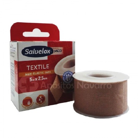 ESPARADRAPO TELA SALVELOX 5 MT X 2,5 CM