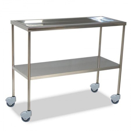 MESA INSTRUMENTAL INOX SUP BAN EXTRAIBLE LISO