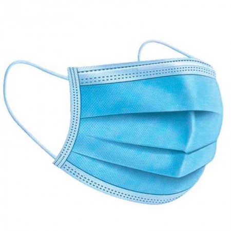 MASCARILLA QUIRURGICA C/GOMAS GASPUNT. Caja de 50 Unidades.